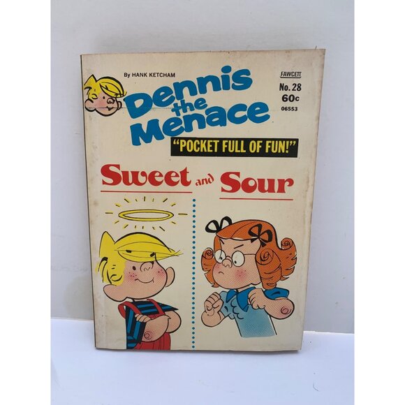 Dennis The Menace Pocket Full Of Fun No. 28 Comic Book By Fawcett - Picture 1 of 10